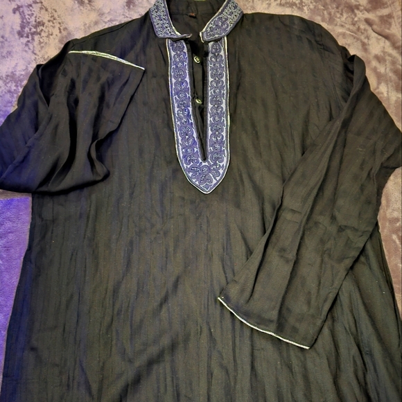 Men's Ethnic Wear | Black and Purple | Used few times, in good condition - Picture 1 of 2